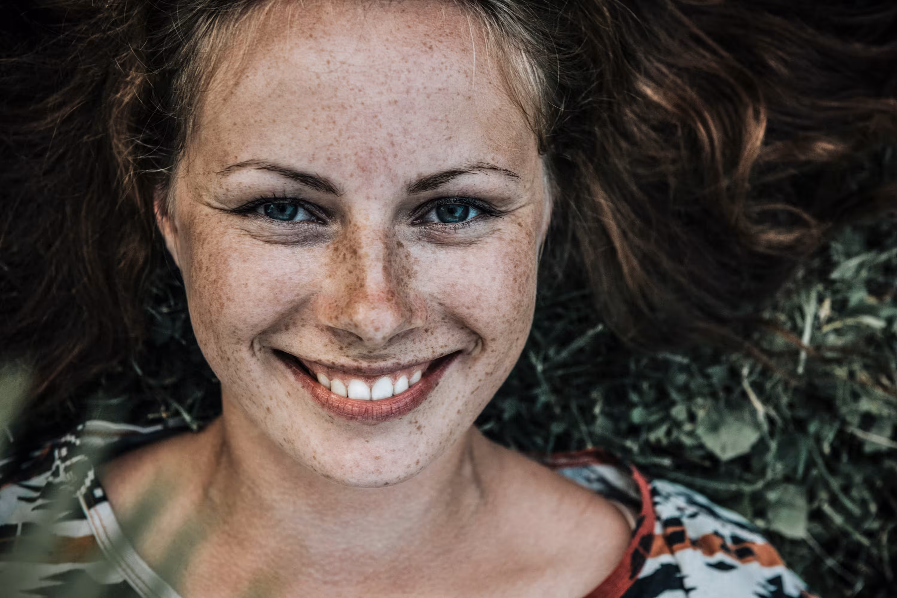 Close portrait with natural light